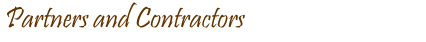 Partners and Contractors